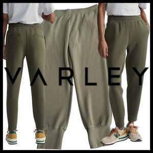 Varley Olive Green DoubleSoft The Slim Cuff Pant 27.5 (XL)